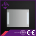 Jnh144 Saso Rectangle Silver Capteur de salle de bain miroir avec éclairage LED